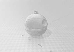Death star Christmas ornament.3mf 3d model