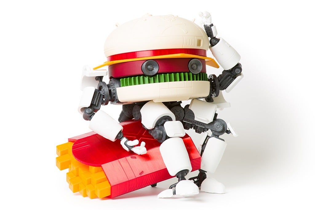 MECHDONALDS the Guardian of the Fries 3d model