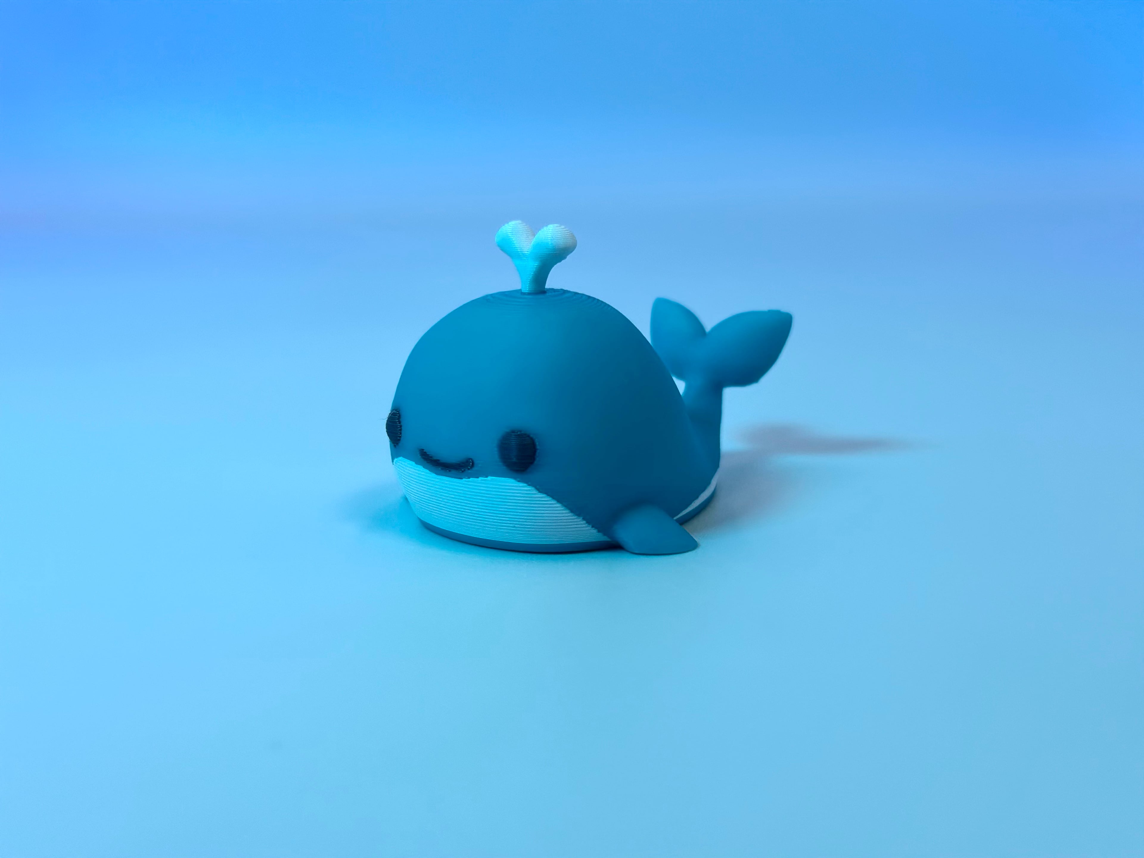 Whale small buddy 3d model