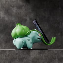 Bulbasaur Phone Stand 3d model