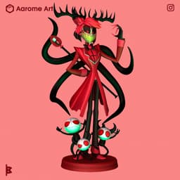 Alastor Hazbin Hotel 3d model