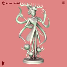 Alastor Hazbin Hotel 3d model