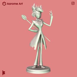 Alastor Hazbin Hotel 3d model