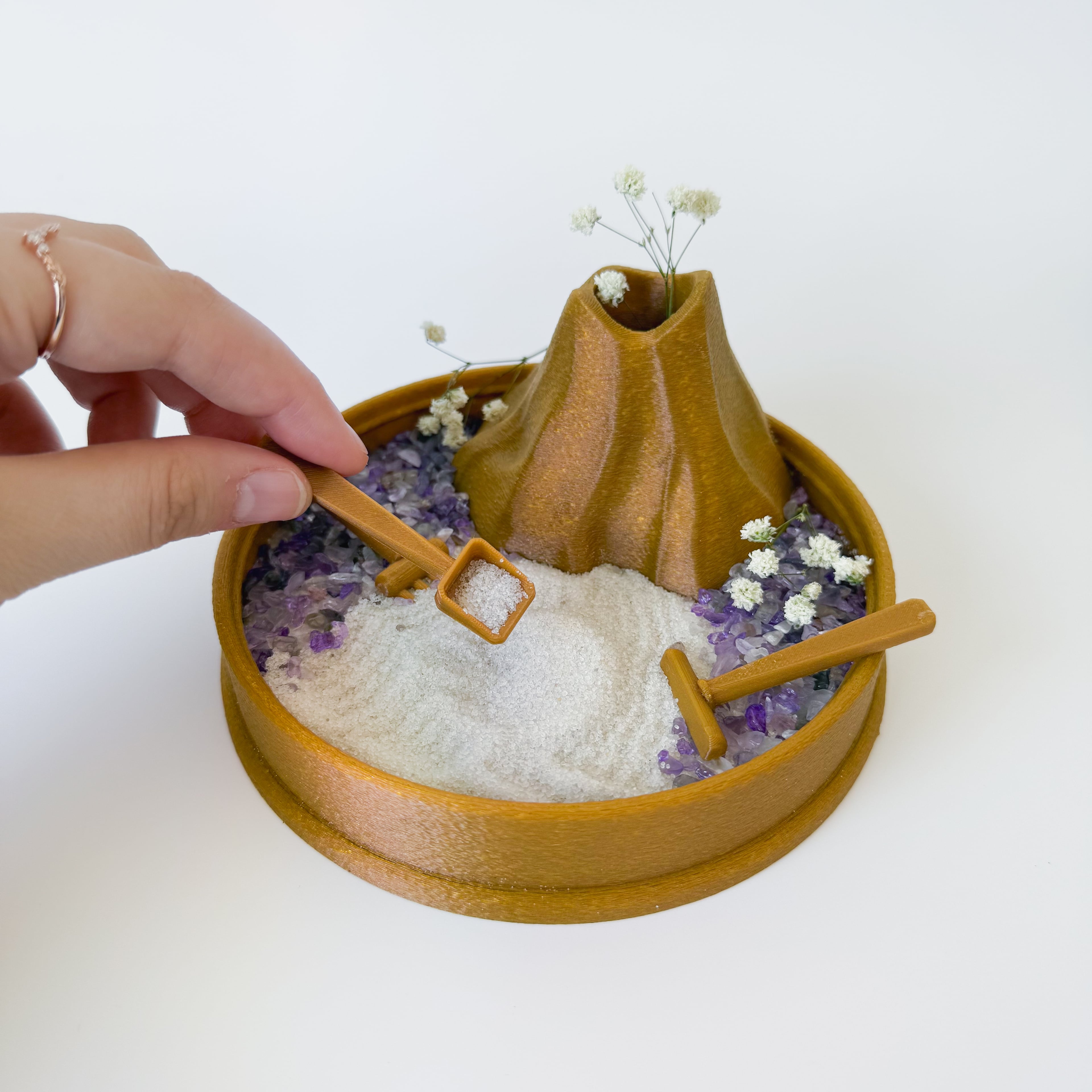 Zen Mountain with Bronto Flexi 3d model