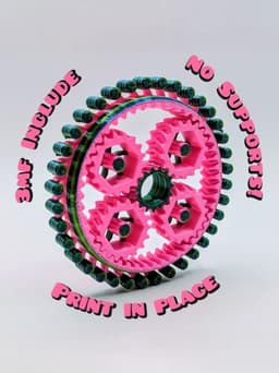 Planetary Gear Fidget 3d model