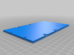 Hikvision Panel+HDD holder 3d model