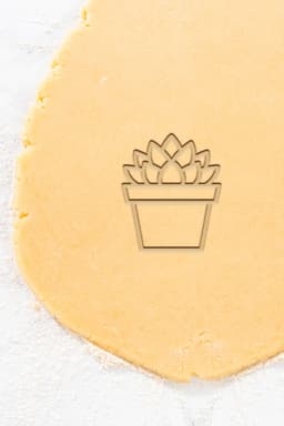 Cactus Cookie Cutter, Biscuit Cutter 3d model