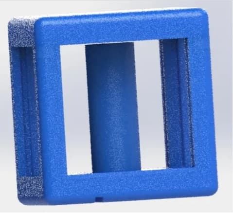 Simple Lithophane Box 3d model
