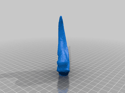 Thing-O-Saurus Claw wIth no base and a flat bottom 3d model