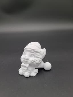 Christmas Kitty 3d model