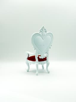 Heart Shaped Chair 3d model