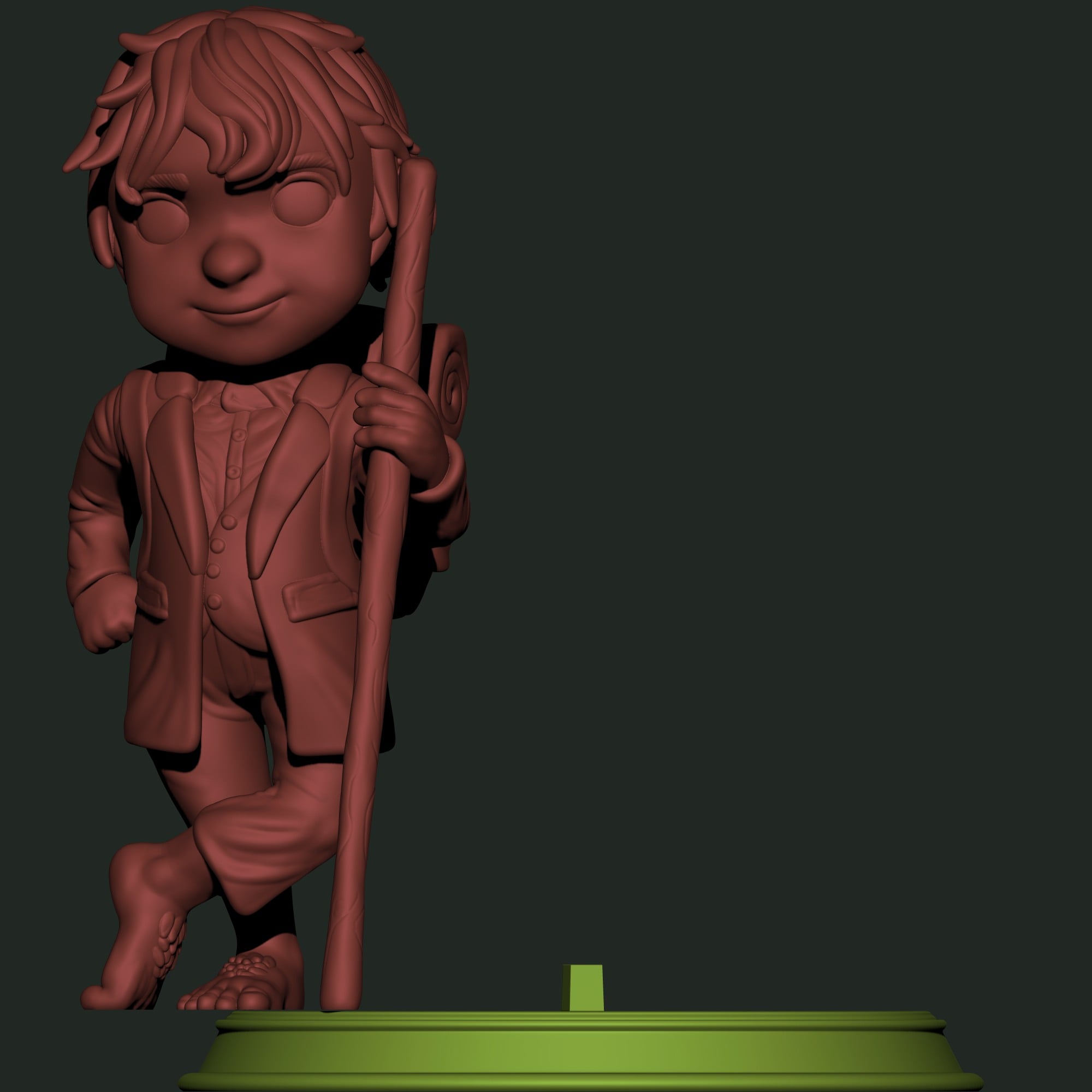 Bilbo Baggins Cute 3d model