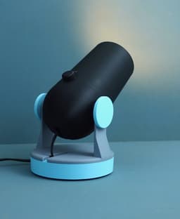 Cannon spotlight lamp 3d model