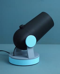 Cannon spotlight lamp 3d model