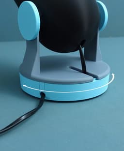 Cannon spotlight lamp 3d model