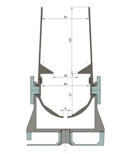 Cannon spotlight lamp 3d model
