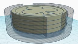 Suporte_porta_copos.stl - Foto do Suporte - 3d model