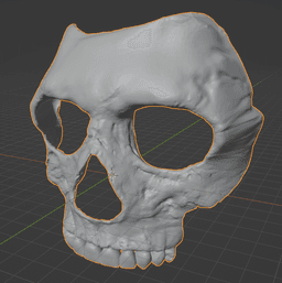 CoD_MWII_Ghost_Mask 3d model