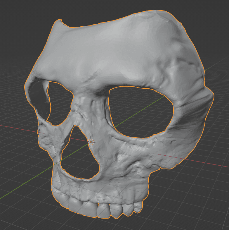 CoD_MWII_Ghost_Mask 3d model