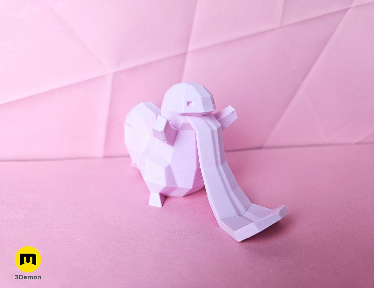 Lickitung Low Poly Pokemon 3d model