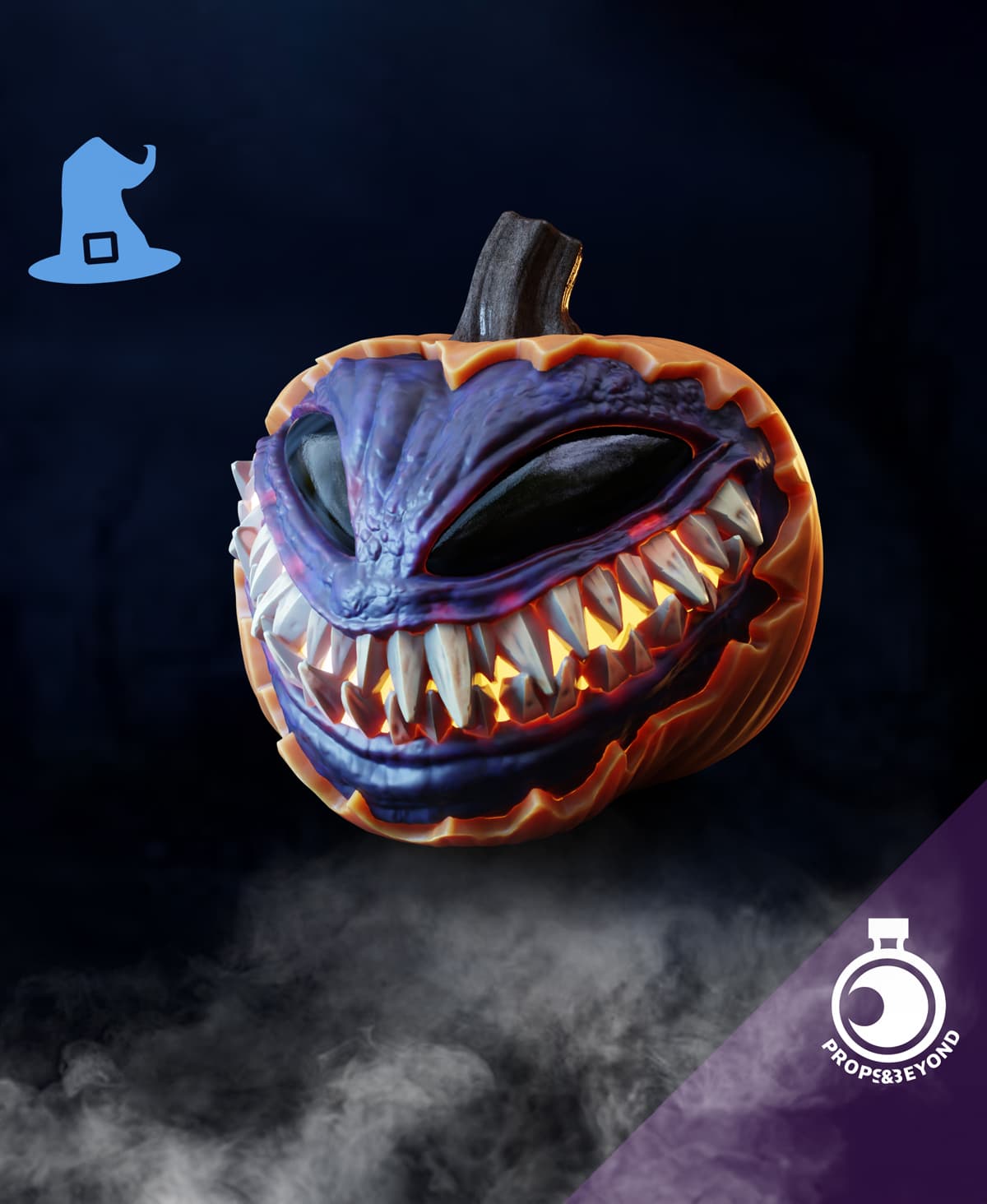 Real-size Prop - Pumpkin Mimic 3d model