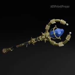 Staff of Lightning 3d model