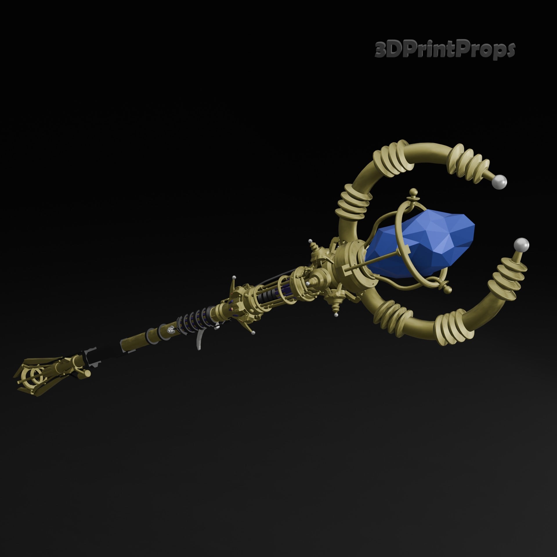 Staff of Lightning 3d model
