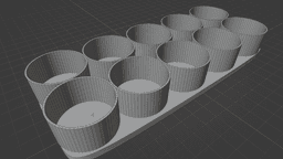 Hobby Paints Bottle Holder 3d model