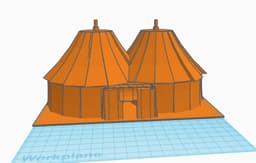 Travelling Circus Big Top 3d model