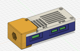 Raspberry pi zero w camera case 3d model
