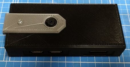 Raspberry pi zero w camera case 3d model