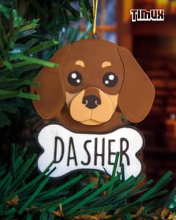 DACHSHUND KEYCHAIN SET 3d model