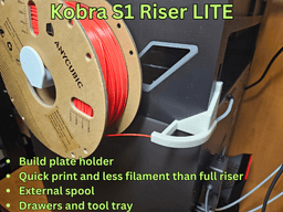 Anycubic Kobra S1 Riser LITE 3d model