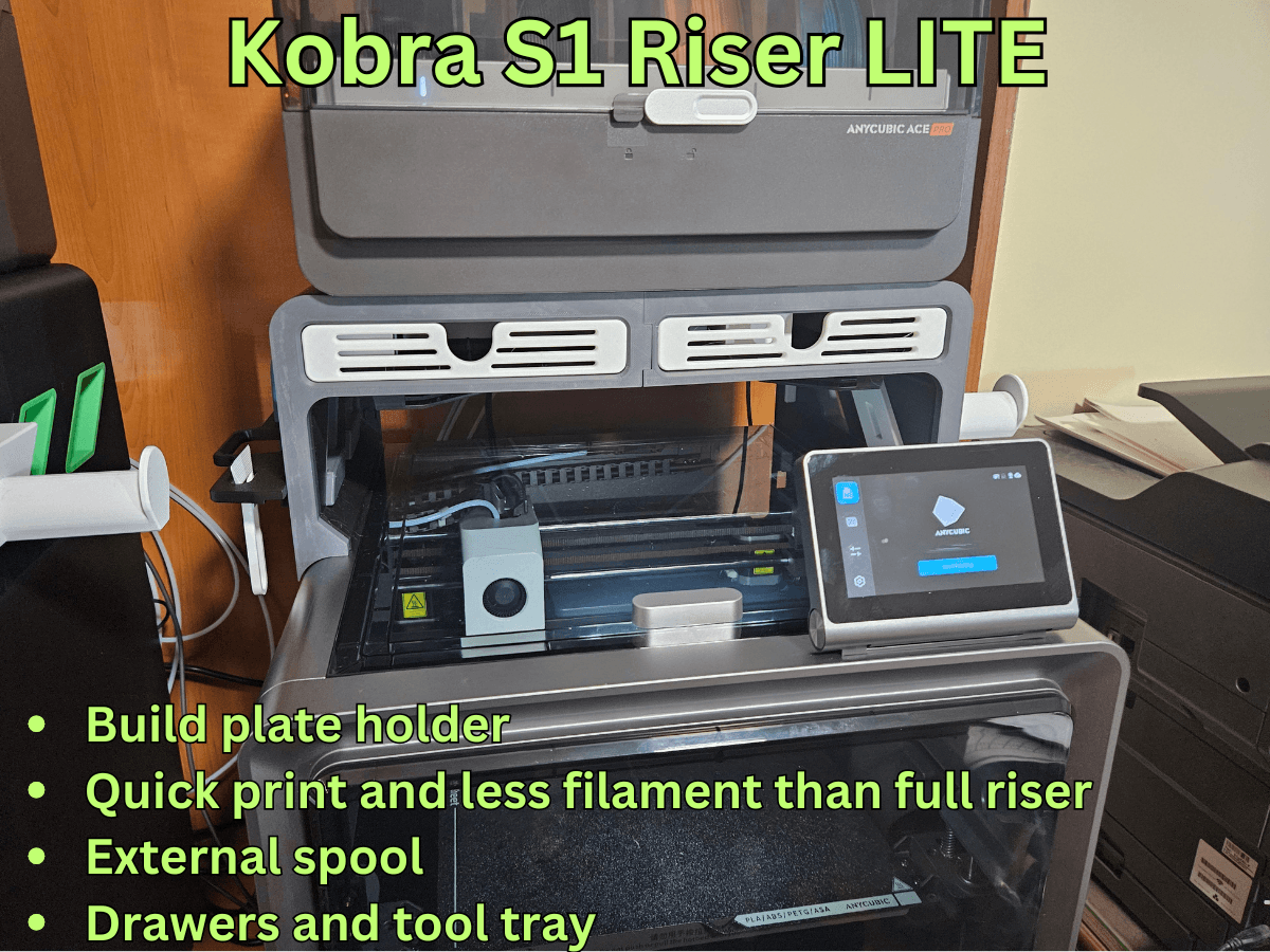 Anycubic Kobra S1 Riser LITE 3d model