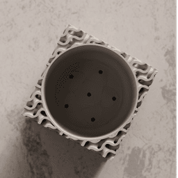 Planter with dripping tray 3d model