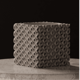 Planter with dripping tray 3d model