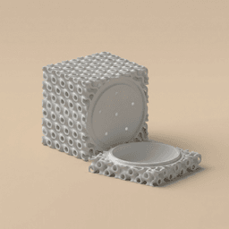 Planter with dripping tray 3d model