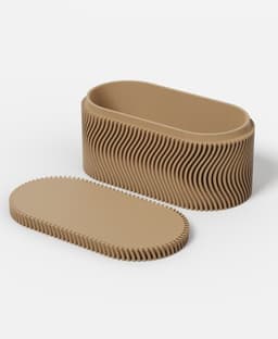 WAVE Collection - Desk Organizer Set 3d model
