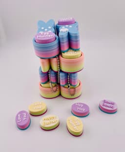 Candy Bunny Clicker Key Chain Bawk! Bawk! 3d model