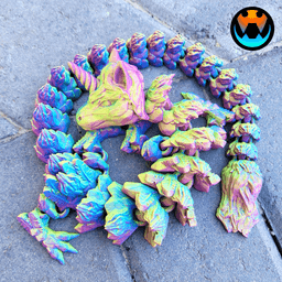 Alicorn Dragon 3d model