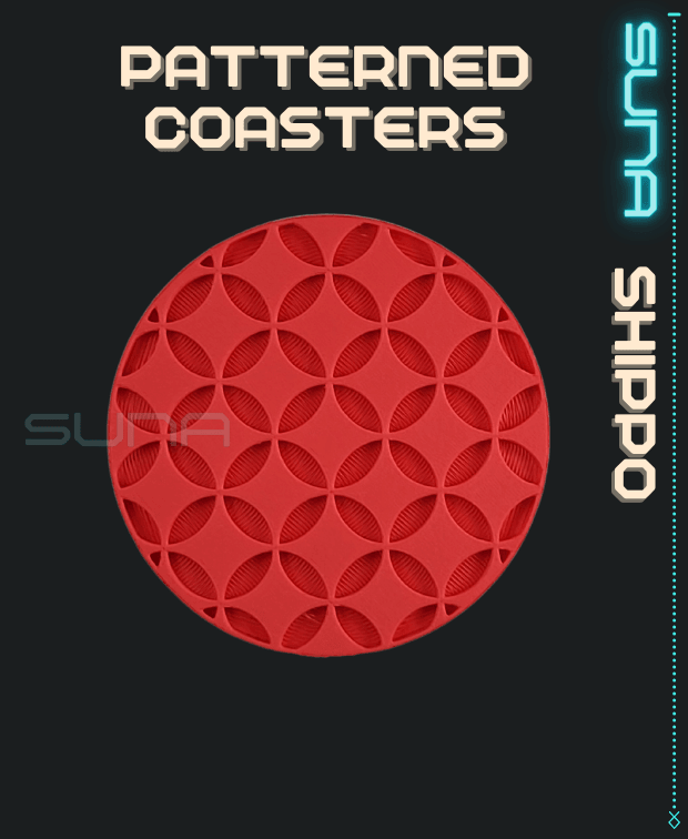 Coaster - Shippo / Seven Treasures 3d model
