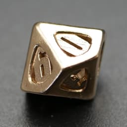 Thoroughly Modern Dice Set with Decader 3d model