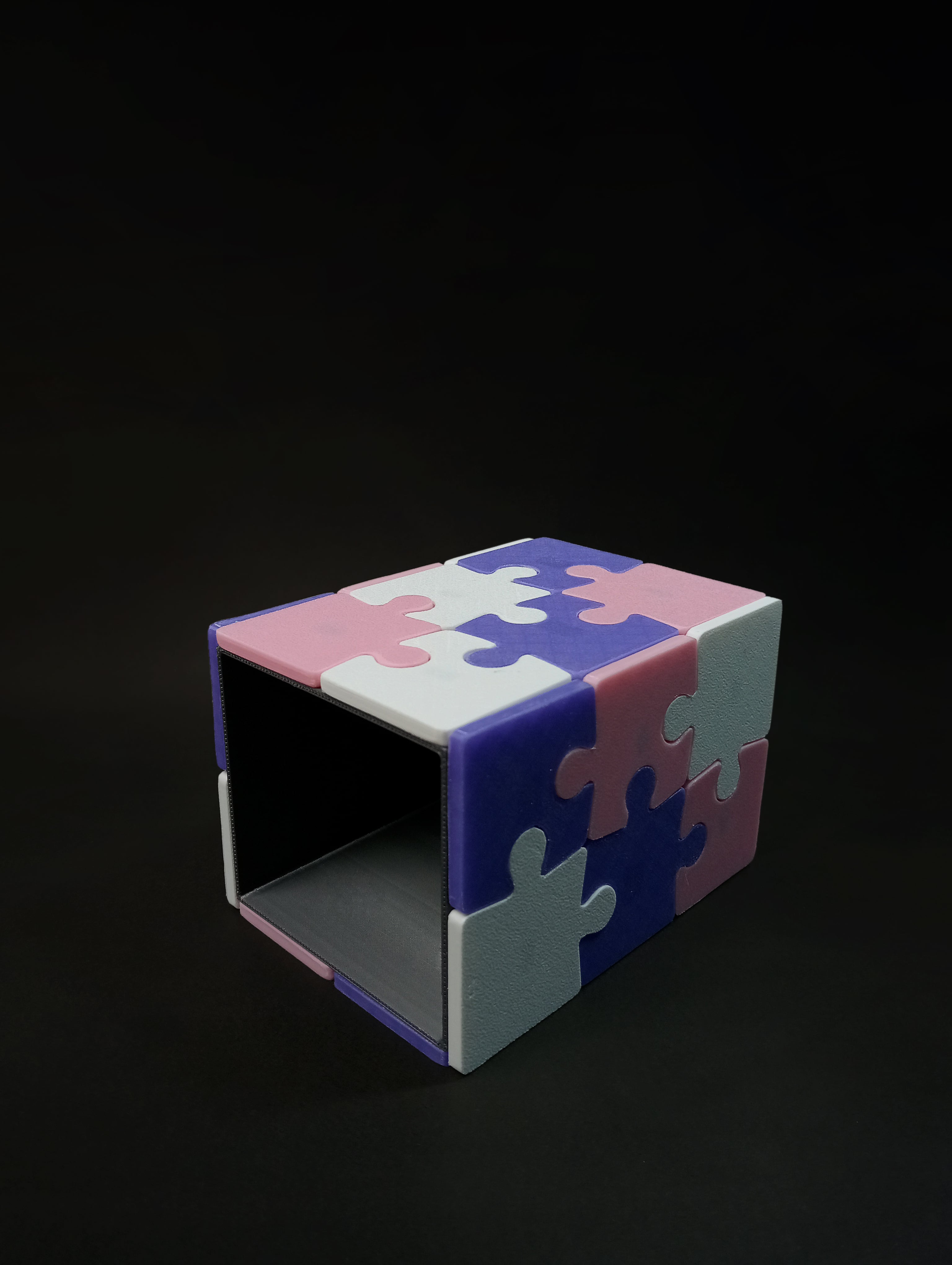 Puzzle Pencil Organizer 3d model