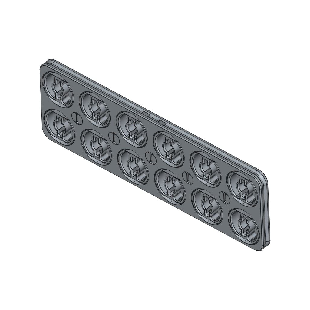 D-LOCK_PANEL.6X2-L-S 3d model