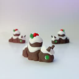 Ginger Bread Snails 3d model
