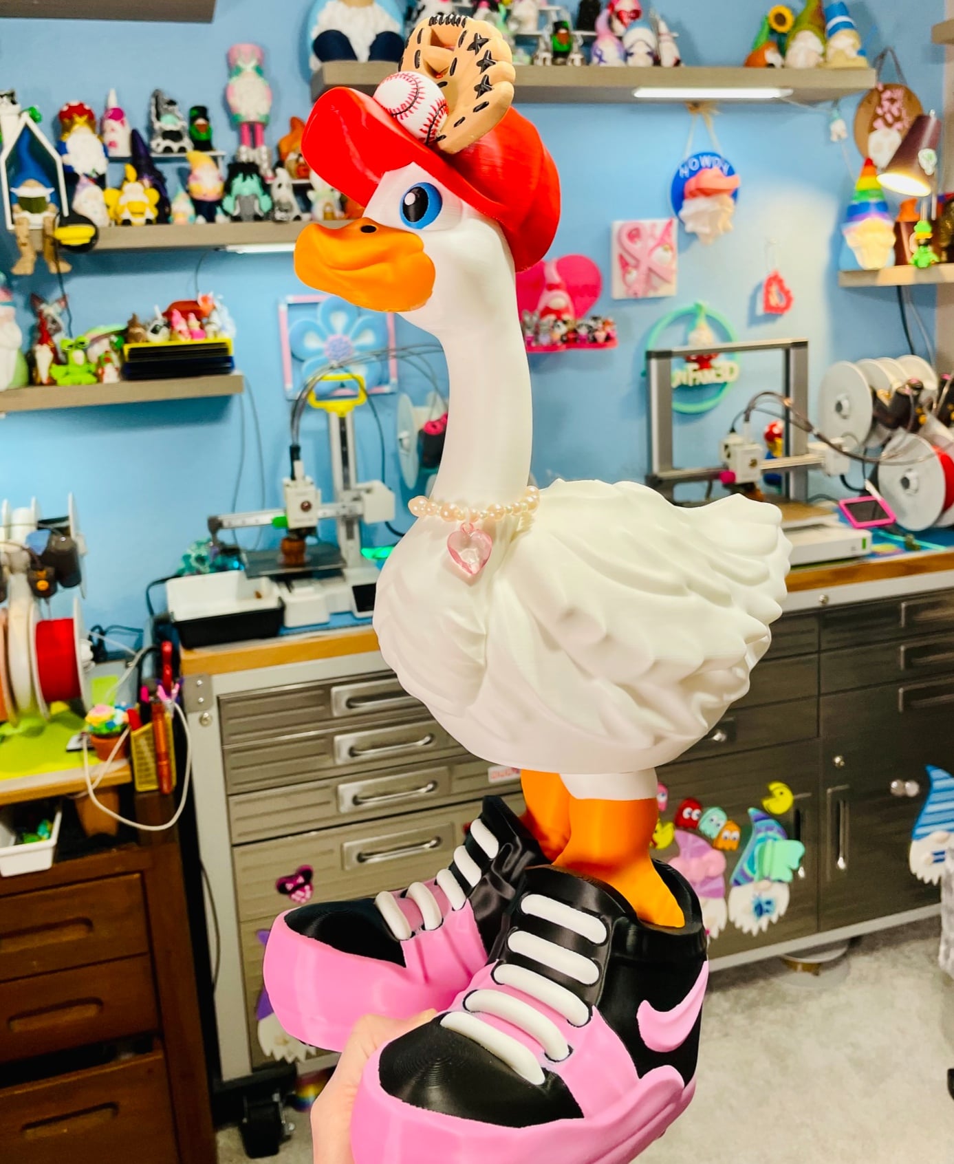 Baseball Goose Gear for Porch Goose 3d model