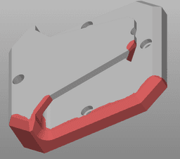 Tundra Tracker Belt Clip 3d model