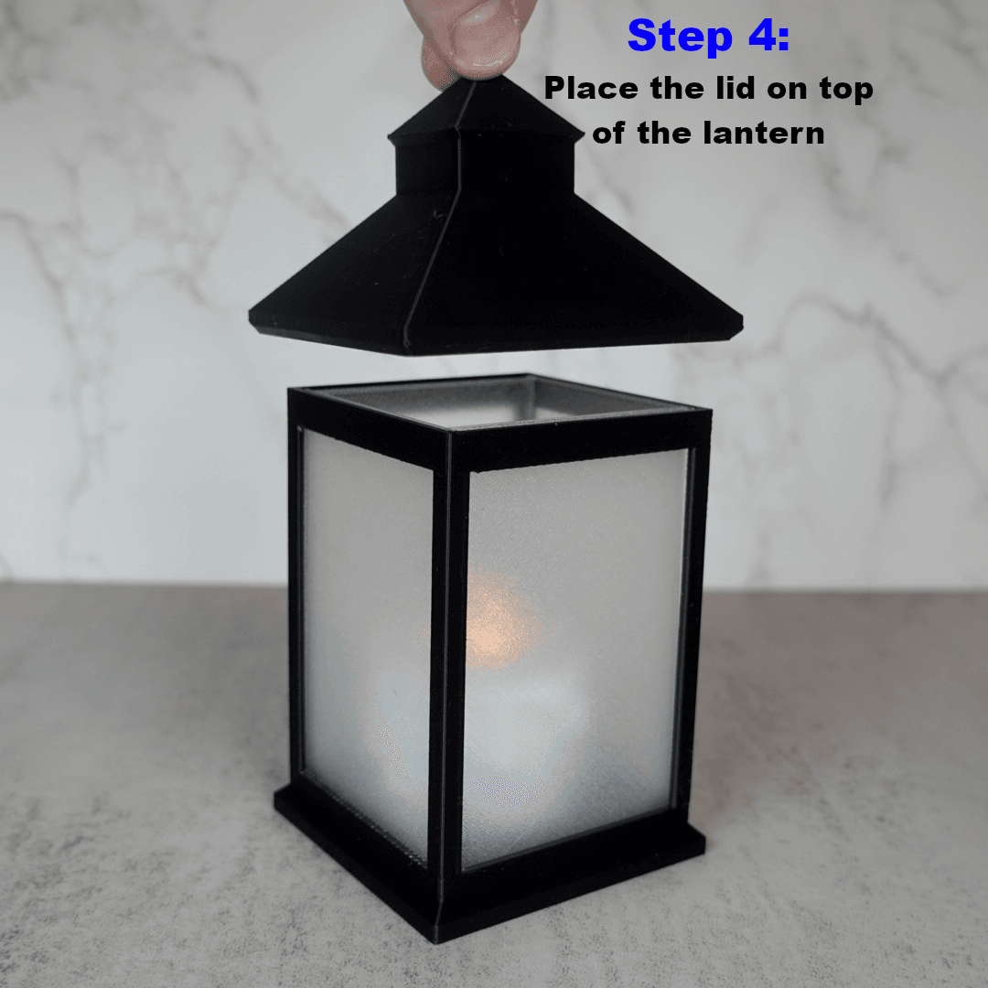 LED Lantern (Tea Light) 3d model