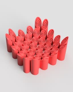 Spiral Spring Dish 3d model