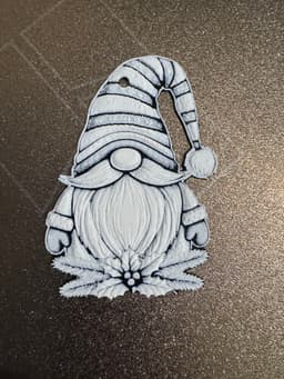 Christmas Gnome Decoration 3d model